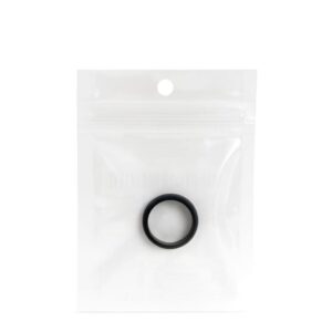 Zipfit Black Silicone Ring